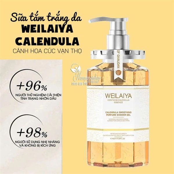Sữa tắm Weilaiya hoa cúc 450ml