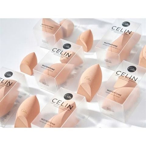 Bông mút tán nền Celin Water Tone - nâu