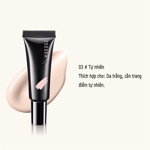 ￼Kem lót trang điểm Zeesea lâu trôi tự nhiên 10g