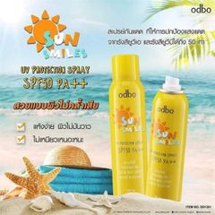 XỊt chống nắng nâng tone ODBO SUN SMILE CHAI 100ML