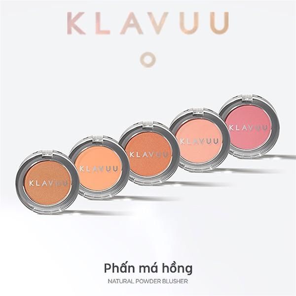Phấn Má Hồng Klavuu Urban Pearlsation Natural Powder Blusher #03