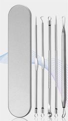 Bộ dụng cụ nặn mụn 5 chi tiết thép kh gỉ