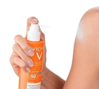 Xịt chống nắng vichy thoáng nhẹ kiêmv dầu 75ml