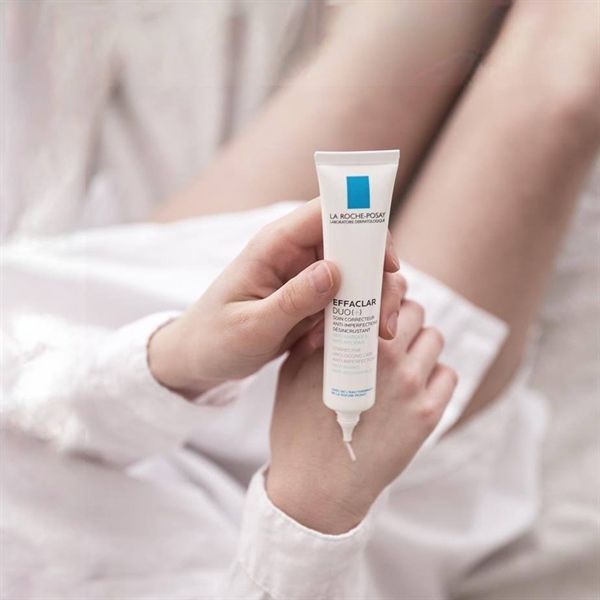 Gel Dưỡng Da La Roche-Posay Effaclar Duo+ Giúp Giảm Mụn, Ngăn Ngừa Vết Thâm 15ml