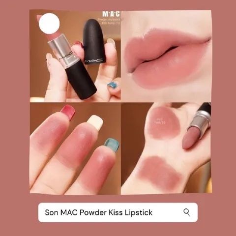 Son lì Mac powder kiss 931 teddy 2.0