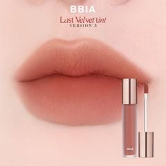 Son Bbia Last Velvet Lip Tint 23 Màu san hô ánh Nâu