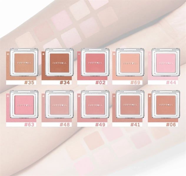 Má hồng Judydoll Pretty blush Powder #66
