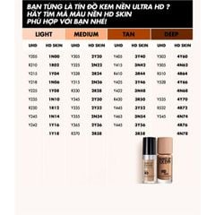 Nền Make Up Forever 2N22 HD skin fond de teint 30ml 590K