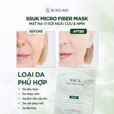 [NEW] Mặt nạ vải vi sợi Be'Balance NMM ngải cứu SSUK Micro Fiber Mask