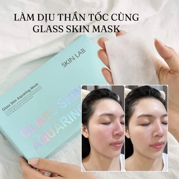 Mặt nạ phục hồi cấp ẩm căng bóng Skin Lab Glass Skin Aquaring Mask
