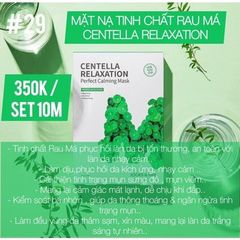 Mặt nạ tái sinh rau má Centella relaxation giảm mụn ,kháng viêm