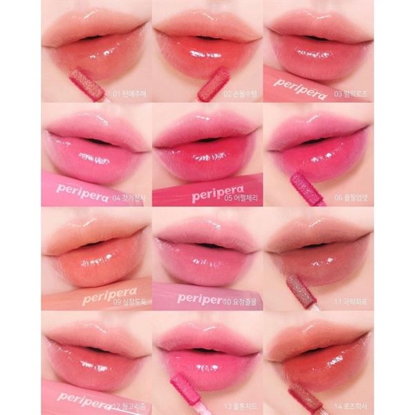 Son Tint Bóng Peripera Căng Mướt Môi Ink Mood Glowy Tint #05