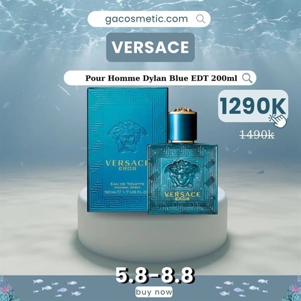 Nước Hoa Nam Versace Eros Man EDT 100ml