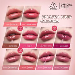 Son 3CE Tint Bóng 3CE Drop Glow Gel #Essential