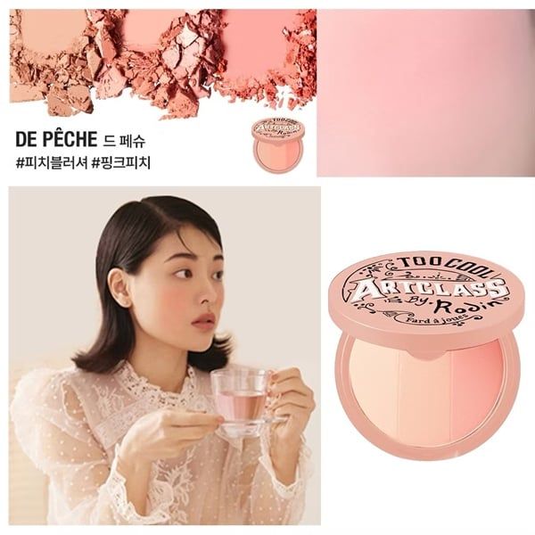 Phấn Má Hồng Too Cool For School Art Class By Rodin Blusher #hồng