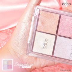 Bắt sáng4ô Odbo Signature 4 shades Highlighter