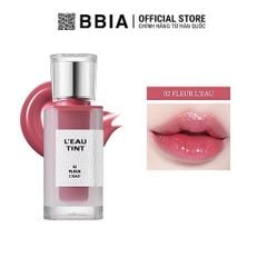 Son Tint Bóng Thuần Chay BBIA Gardenia Leau Tint #02 fleur đỏ hồng
