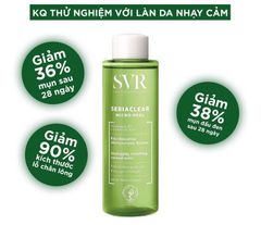 Toner SVR Sebiaclear Dành Cho Da Dầu, Mụn 150ml