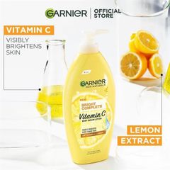 Sữa Dưỡng Thể Trắng Da Garnier bright Complete Vitamin C Body Serum Lotion 400ml