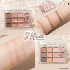 Phấn mắt má odbo real heart color 12ô #03