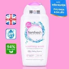 Dung dịch vệ sinh phụ nữ Femfresh sooything Wash 250ml