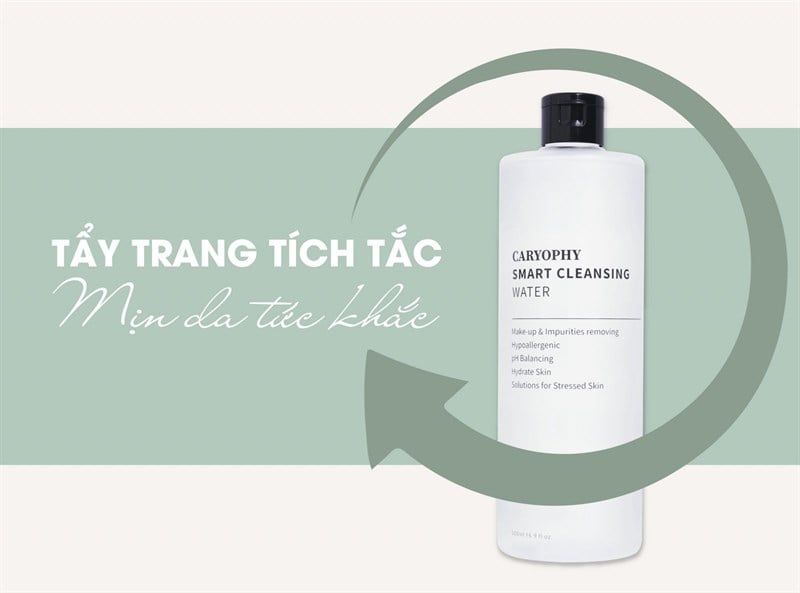 Nước tẩy trang thông minh Caryophy Smart Cleansing Water 300ml