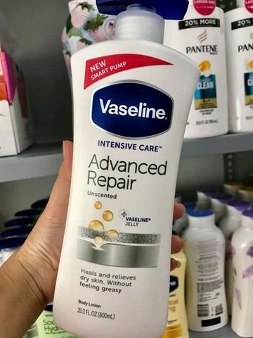 dưỡng thể VASELINE Intensive Care Advanced Repair mẫu mới 725ml