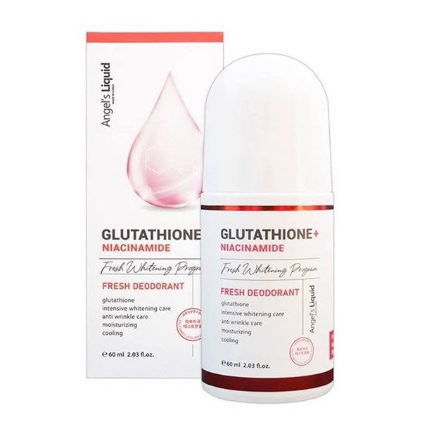 LĂN NÁCH khử mùi , TRĂNG DA ,mờ thâm GLUTATHION 60ml