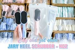 Cây chà gót chân jary heel scrubber #hồng