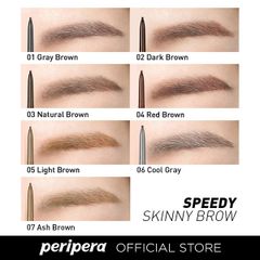 Chì Vẽ Chân Mày Peripera Speedy Skinny #3