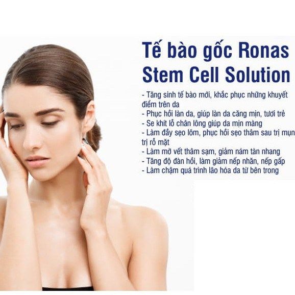 Tế bào gốc Ronas Stem Cell Solution Hàn Quốc 10 x 5ml