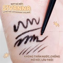 Chì kẻ mắt Sivanna Ultra Fine Water Proof