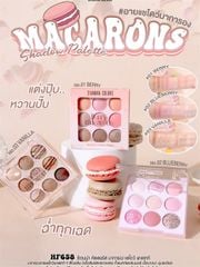 Phấn mắt 9 ô Sivanna Colors Macaron #03-vanilla