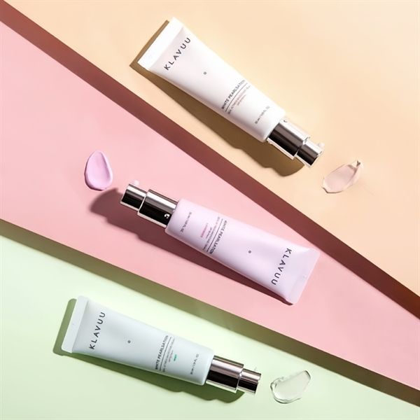 Kem Lót Klavuu White Pearlsation Ideal Actress Backstage Cream SPF30 30ml-tím