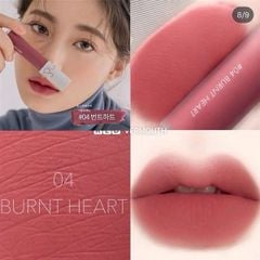 Son Kem Lì Cực Nhẹ Môi Romand Zero Velvet Tint 5.5g #12 burnt heart hồng đất