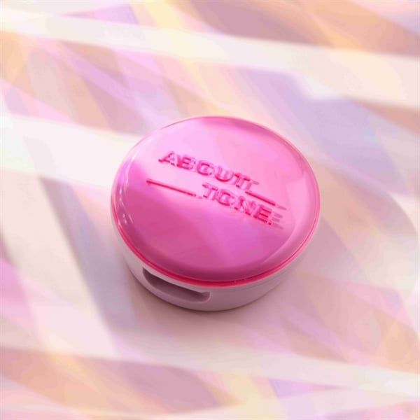 Phấn phủ thuần chay About Tone glow powder pact #hồng