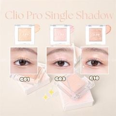 nhũ mắt Clio pro single shadow