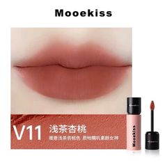 Son Môi Mooekiss velvet lip mud Chất Nhung Lì Lâu Trôi #V11