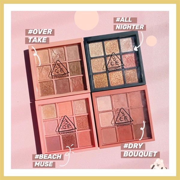 BẢNG PHẤN MẮT 3CE 9 Ô MULTI MULTI EYE COLOR PALETTE
