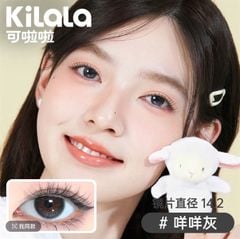Kính áp tròng KILALA #咩咩灰 -1.25 DIA 14.2mm Contact lens 6th