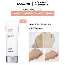 Kem chống nắng KARADIUM SNAIL SUN CREAM nâng tone trắng hồng