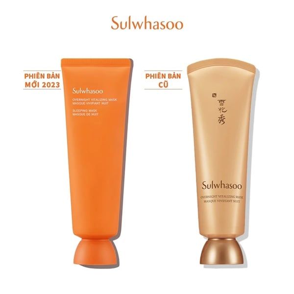 Mặt nạ ngủ Sulwhasoo sáng da và ẩm mịn overnight revitalizing 35ml minisize fullbox
