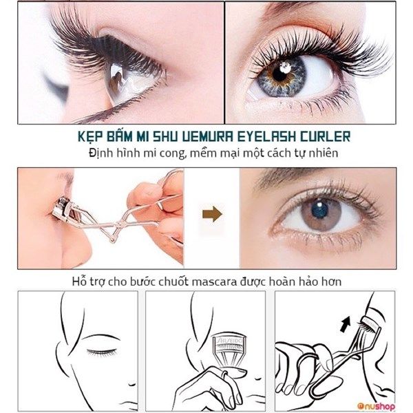 ￼KẸP BẤM MI SHU UEMURA EYELASH CURLER