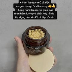 kem dưỡng sáng da Medicube deep vita C capsure cream