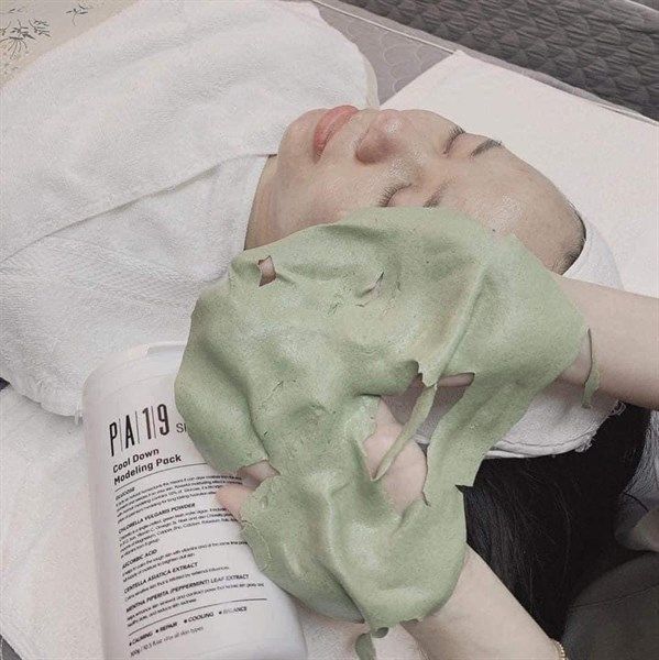 Mặt Nạ Phục Hồi PA19 Skin Cool Down Modeling Pack Vitamin C 300g