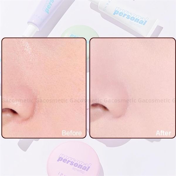 Phấn phủ Nén IPKN Personal Powder Pact hiệu chỉnh tone da #tím
