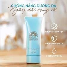Gel chống nắng dưỡng da Anessa Moisture UV Sunscreen Mild Gel SPF35/PA+++ 90g