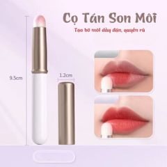 Cọ tán son đầu tròn có nắp đậy