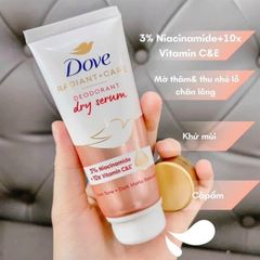 serum dưỡng sáng da khử mùi DOVE 3%niacinamide,vitamin C #tuýt