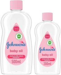 Dầu massage và dưỡng ẩm Johnson's Baby 200ml